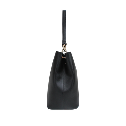 Cartera satchel Nina para mujer color negro