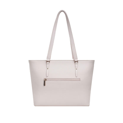 Cartera tote Vera para mujer color beige