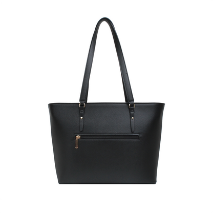 Cartera tote Vera para mujer color negro