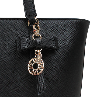 Cartera tote Vera para mujer color negro