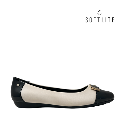 Ballerinas Nella para mujer color hueso