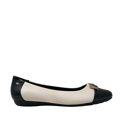 Ballerinas Nella para mujer color hueso
