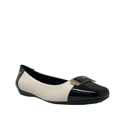 Ballerinas Nella para mujer color hueso