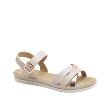 Sandalias flats Regina para mujer color blush