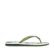 Sandalias flats Ginny para mujer color olivo