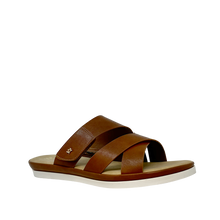 Sandalias flats Trudy para mujer color tan