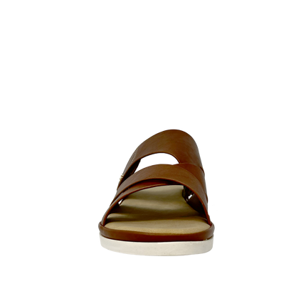 Sandalias flats Trudy para mujer color tan