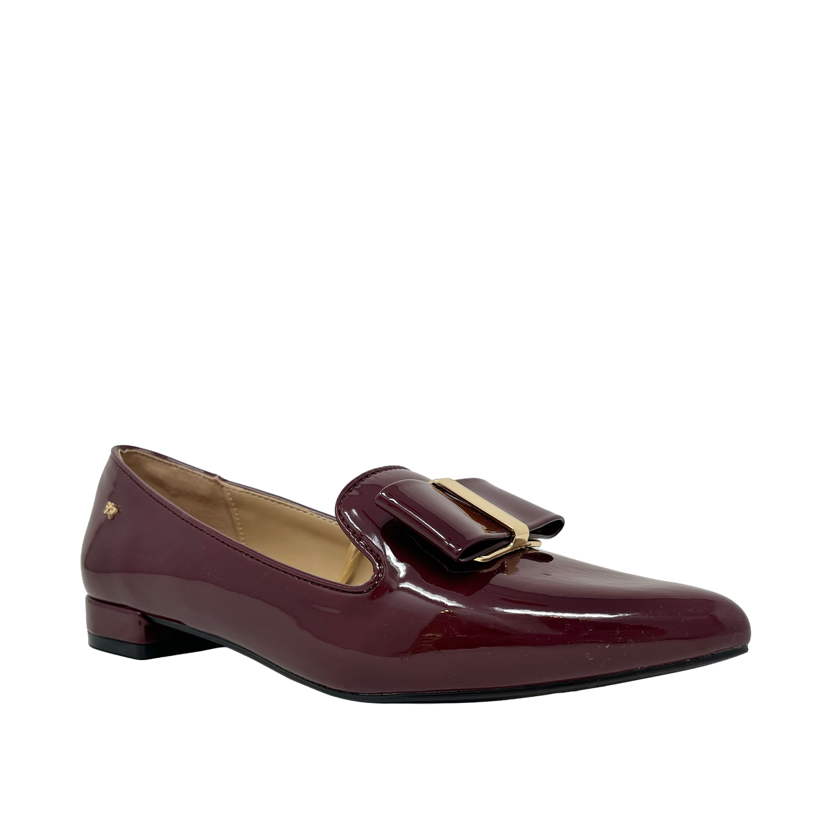 Ballerinas Leonor para mujer color vino