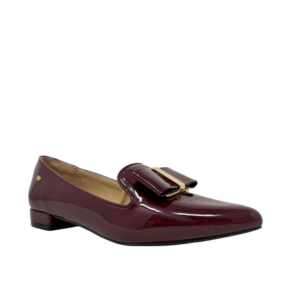 Ballerinas Leonor para mujer color vino