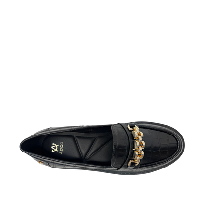 Mocasines Suki para mujer color negro