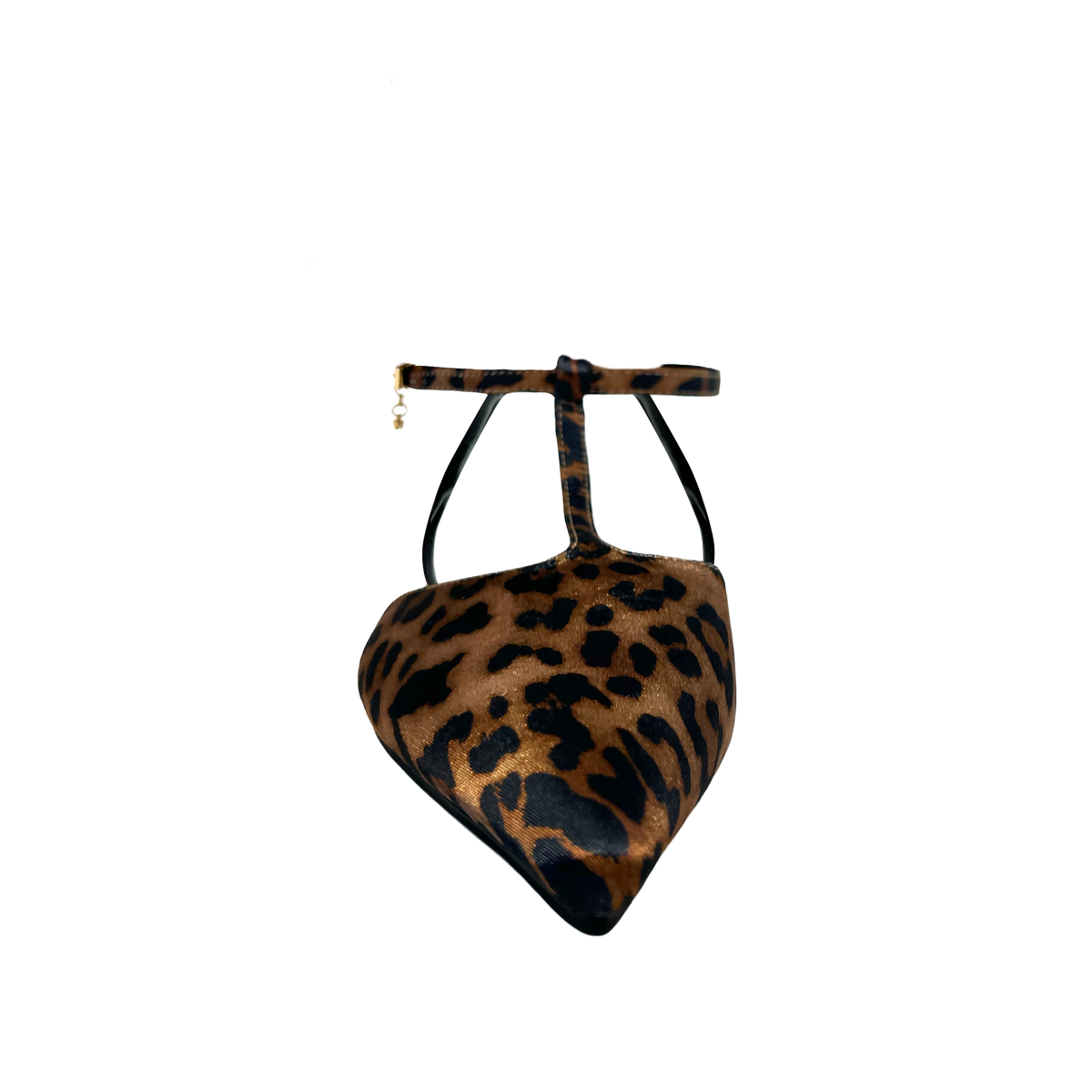 Ballerinas ankle strap Nivika para mujer color leopardo