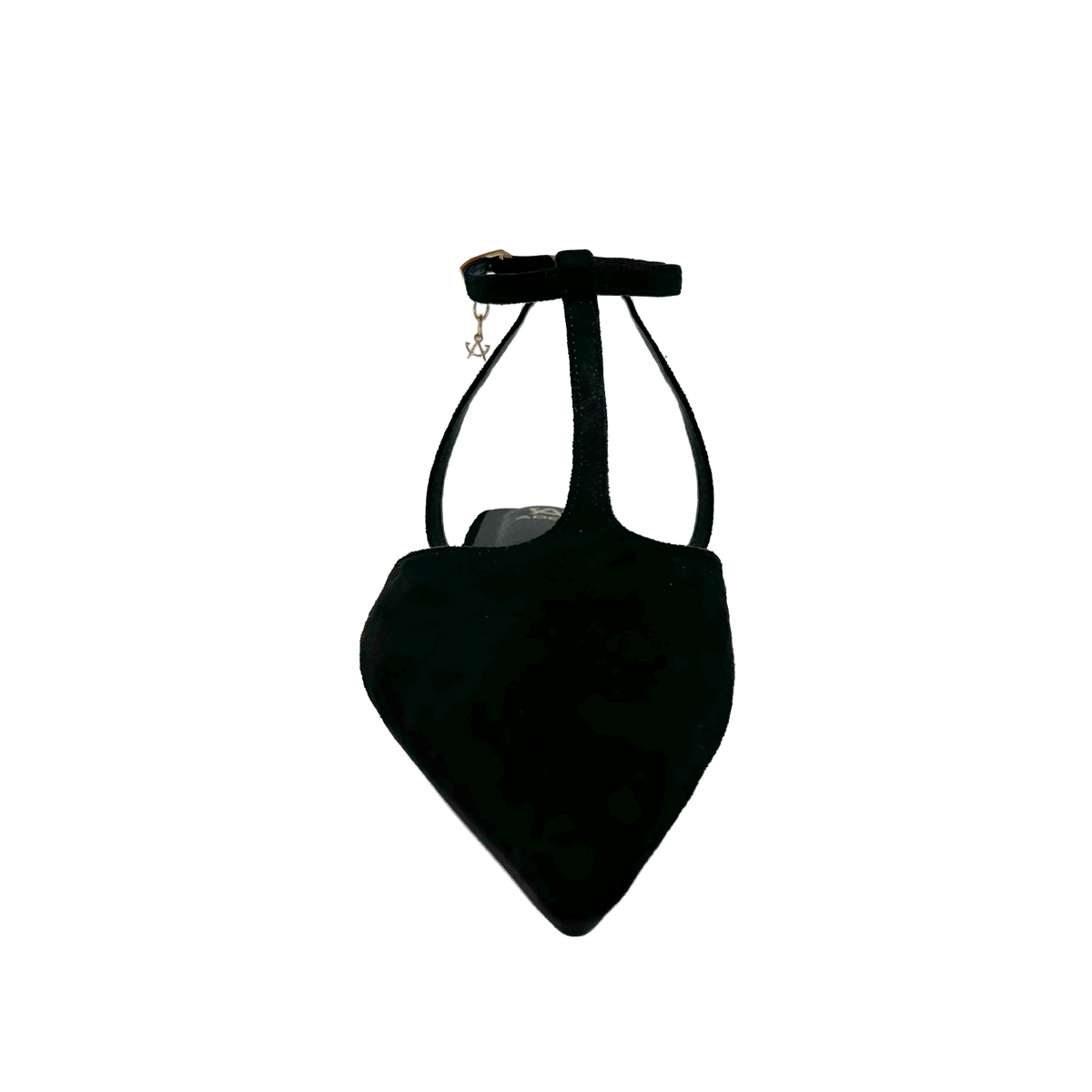 Ballerinas ankle strap Nivika para mujer color negro
