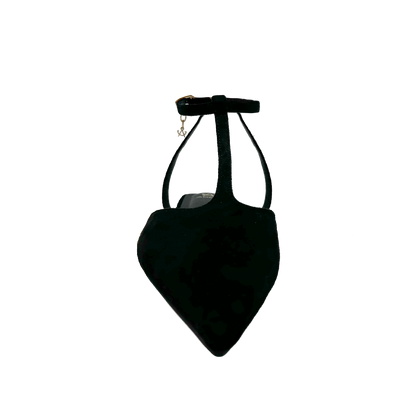 Ballerinas ankle strap Nivika para mujer color negro