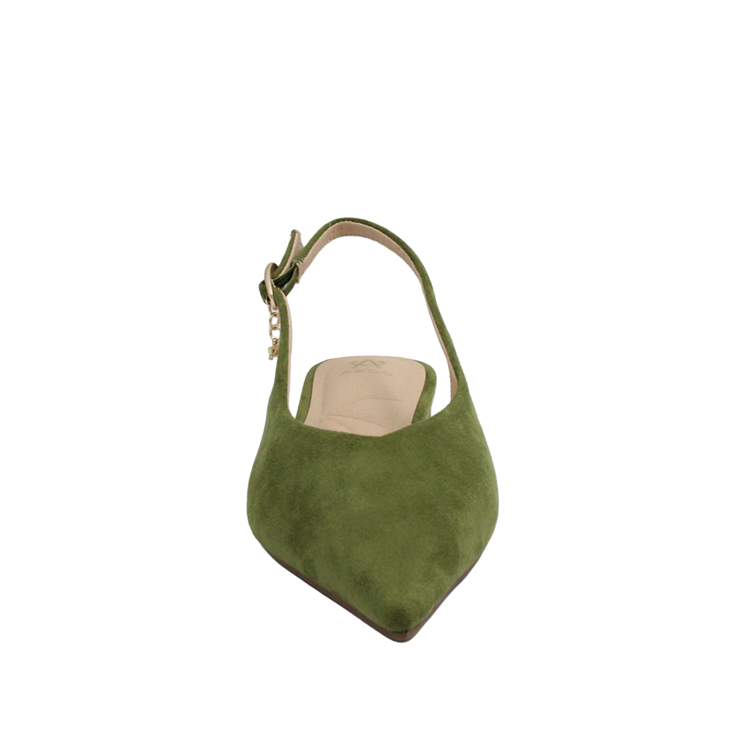 Ballerinas slingback Mila para mujer color olivo