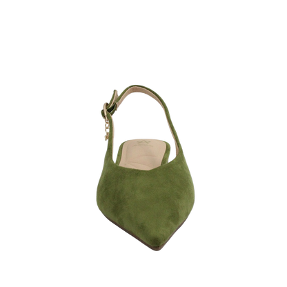 Ballerinas slingback Mila para mujer color olivo