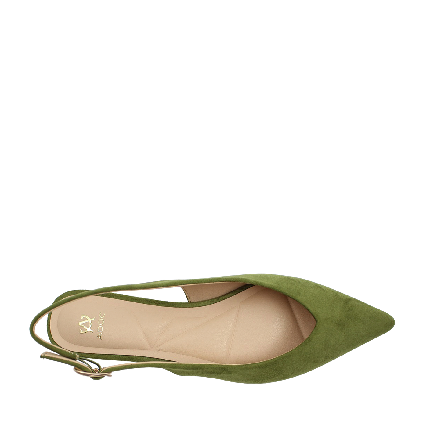 Ballerinas slingback Mila para mujer color olivo