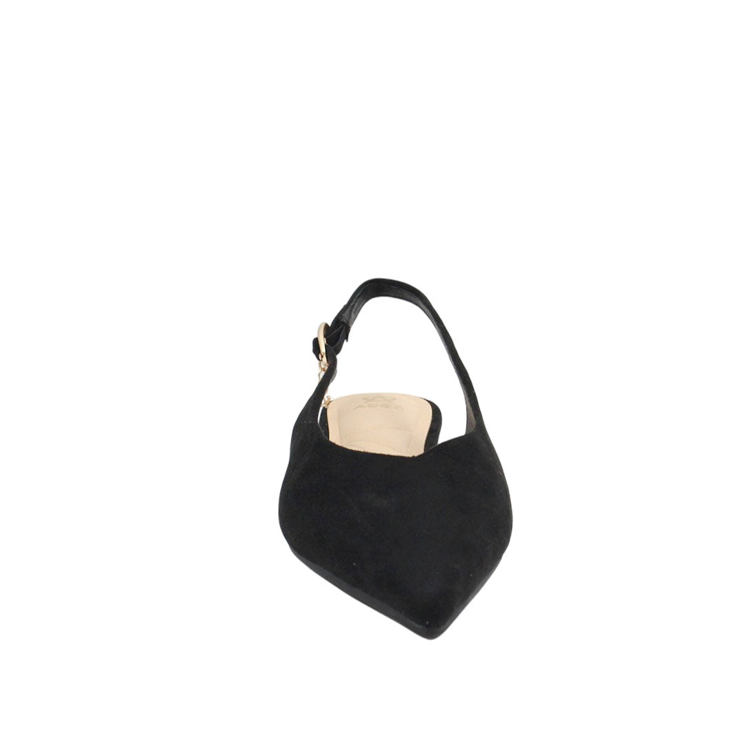 Ballerinas slingback Mila para mujer color negro