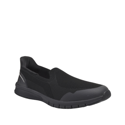 Tennis slip on Swag para mujer color negro