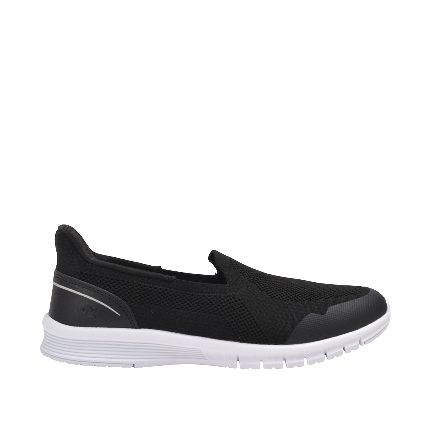Tennis slip on Swag para mujer color negro