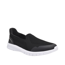 Tennis slip on Swag para mujer color negro