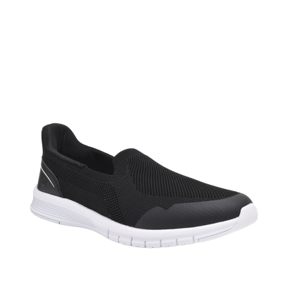 Tennis slip on Swag para mujer color negro
