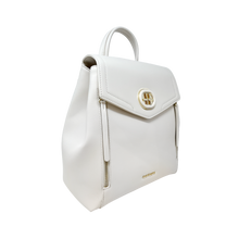 Cartera tipo mochila Tessa para mujer color hueso