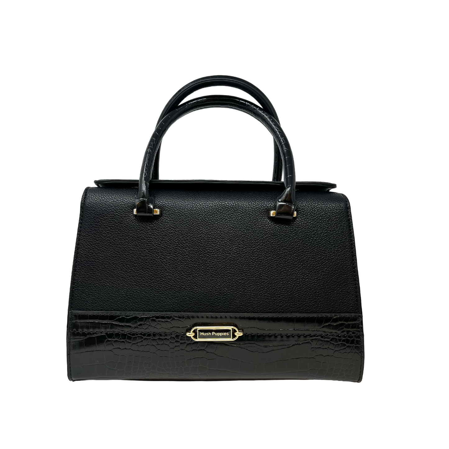 Cartera satchel Odette para mujer color negro