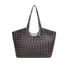 Cartera tote Norah para mujer color café