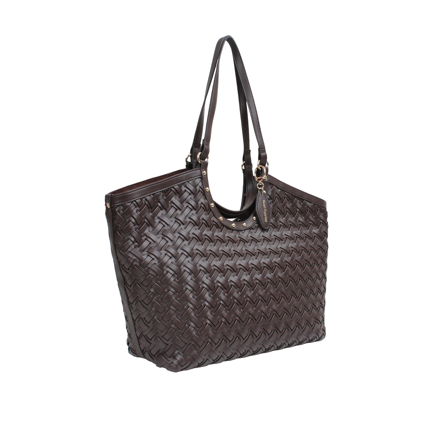 Cartera tote Norah para mujer color café