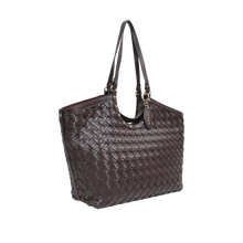 Cartera tote Norah para mujer color café
