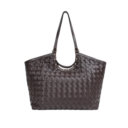 Cartera tote Norah para mujer color café