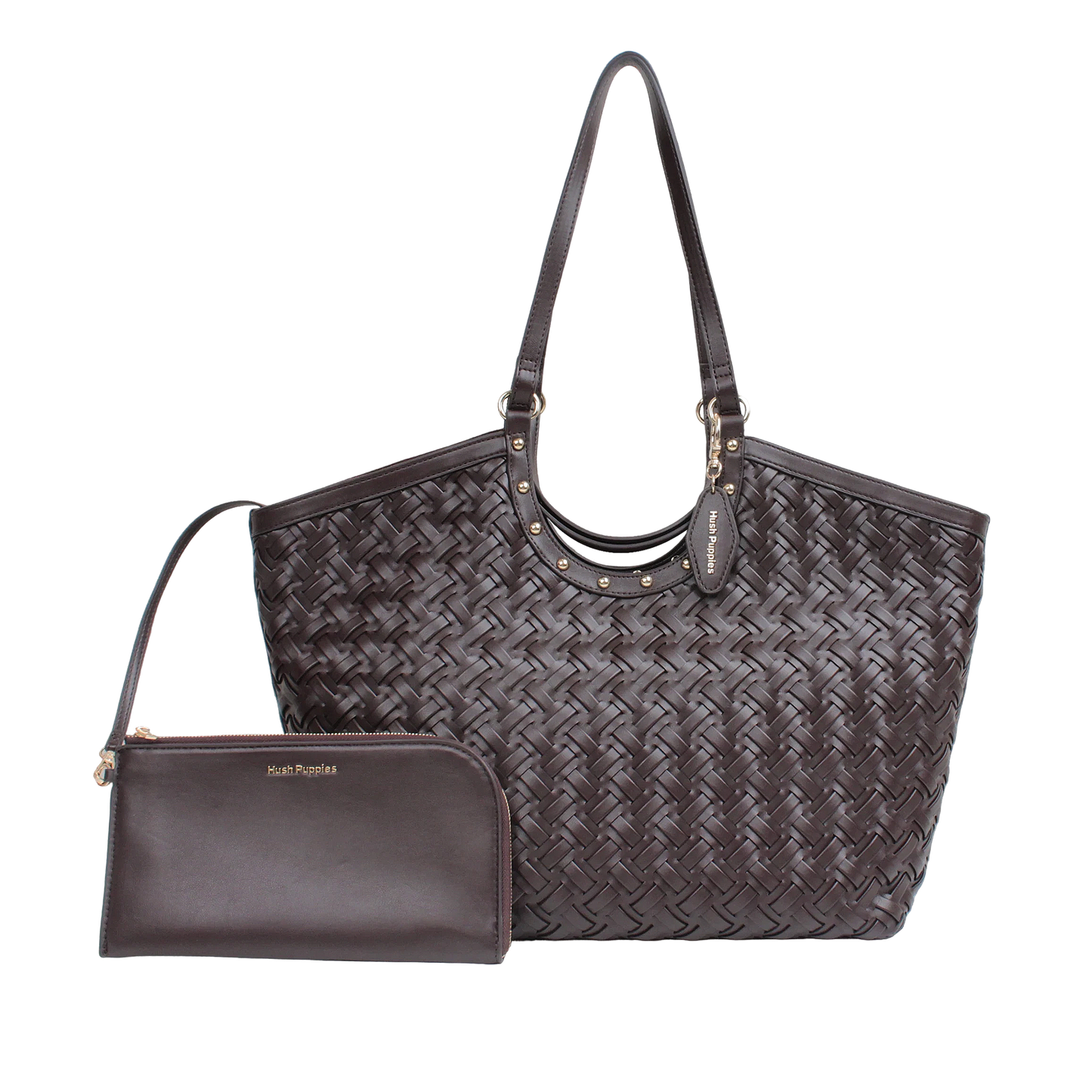 Cartera tote Norah para mujer color café