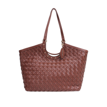 Cartera tote Norah para mujer color tan