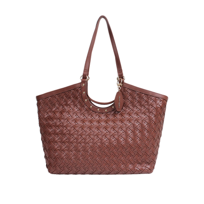 Cartera tote Norah para mujer color tan