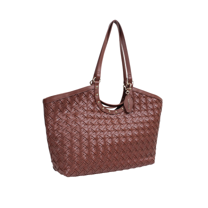 Cartera tote Norah para mujer color tan