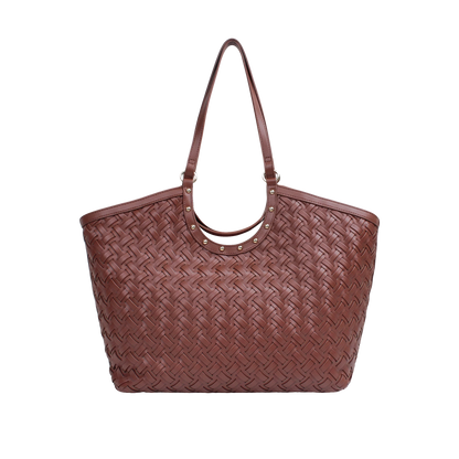 Cartera tote Norah para mujer color tan