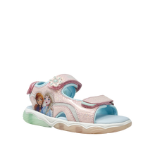 Sandalias Frozen para niña color rosado