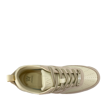 Sneakers Nellie para mujer color hueso