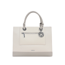 Cartera satchel Alix para mujer color gris