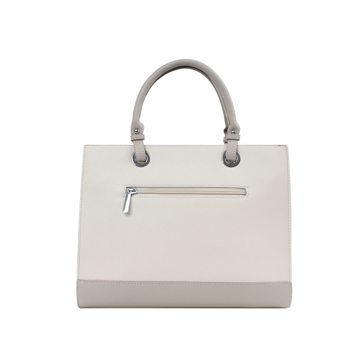 Cartera satchel Alix para mujer color gris