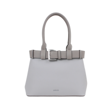 Cartera satchel Kaya para mujer color gris