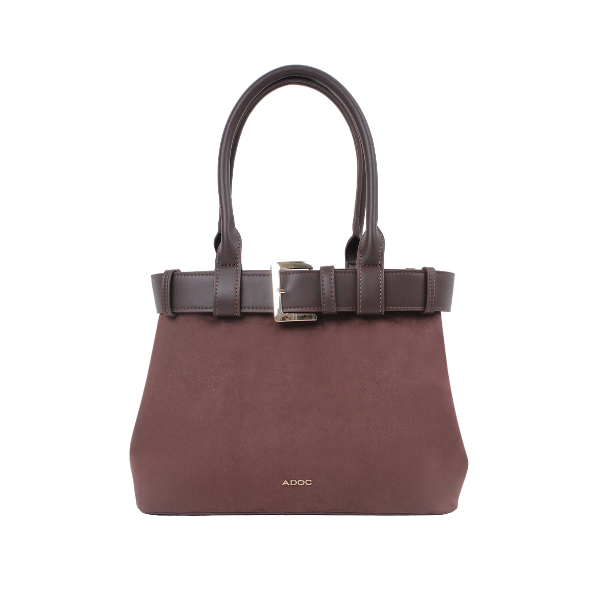 Cartera satchel Kaya para mujer color café
