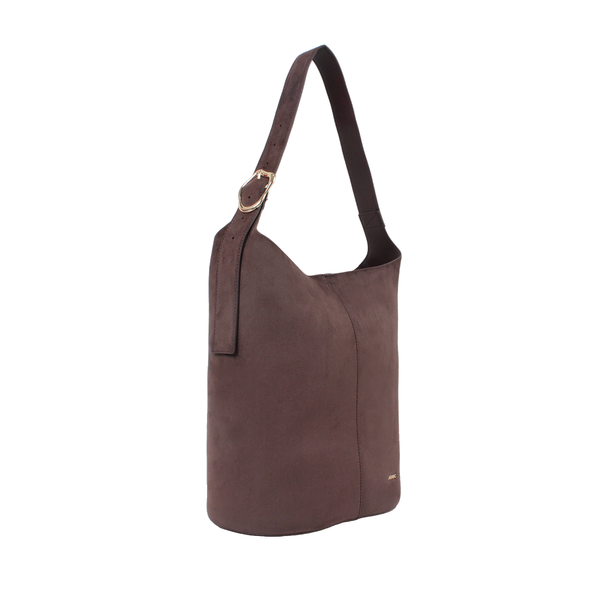 Cartera satchel Zara para mujer color café