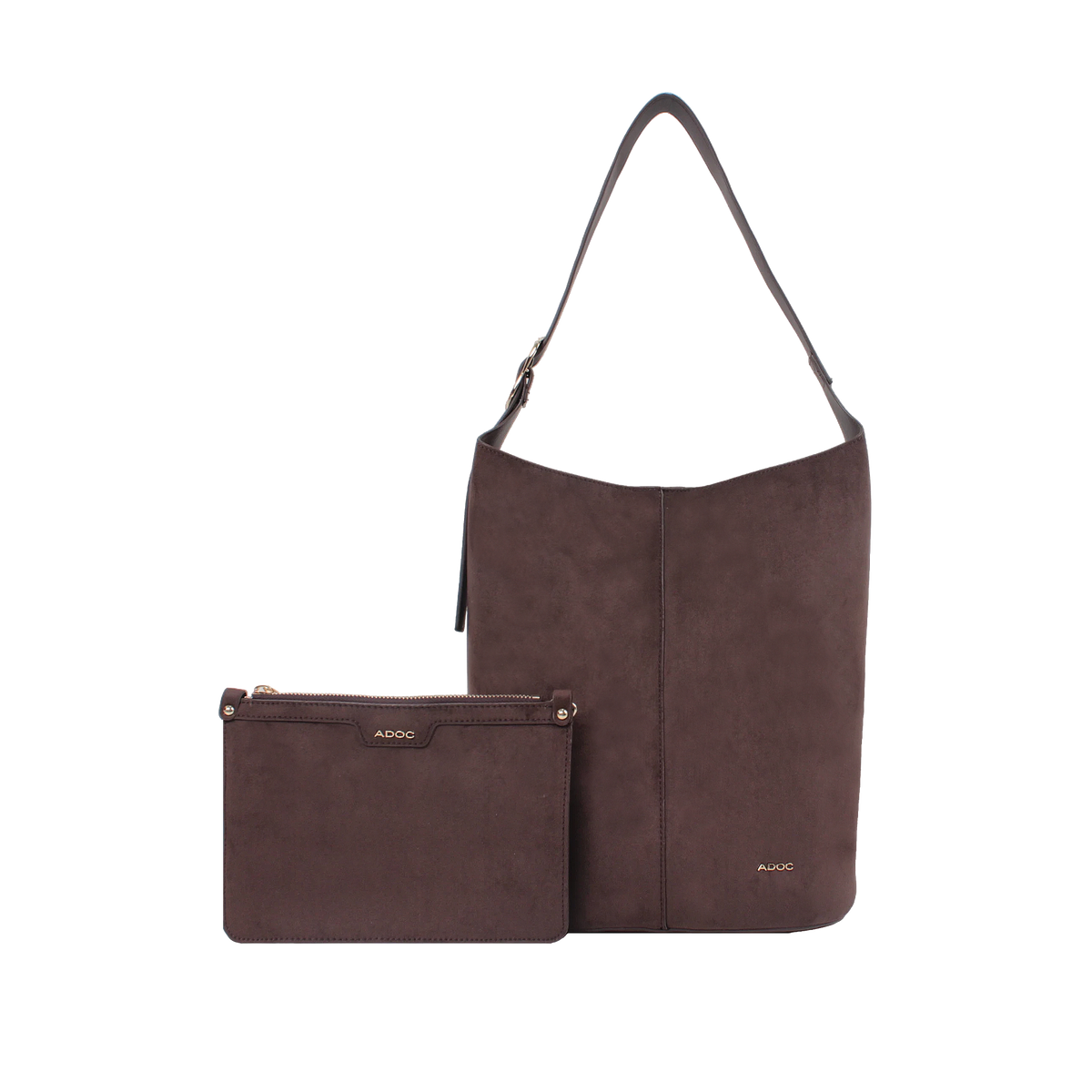 Cartera satchel Zara para mujer color café