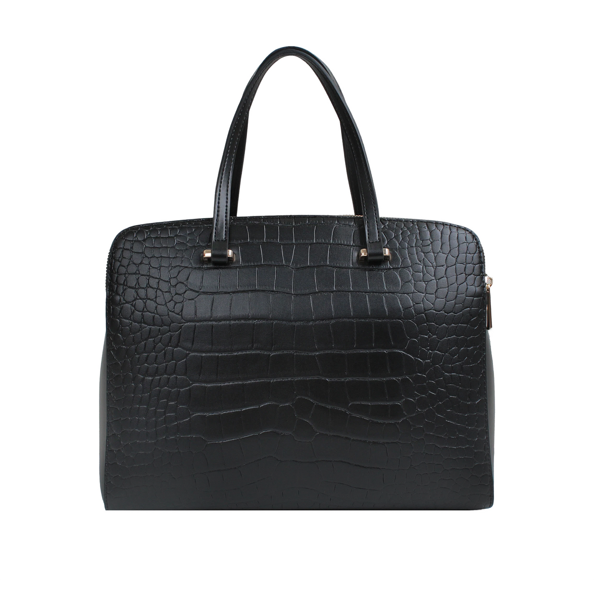 Cartera satchel Kendra para mujer color negro