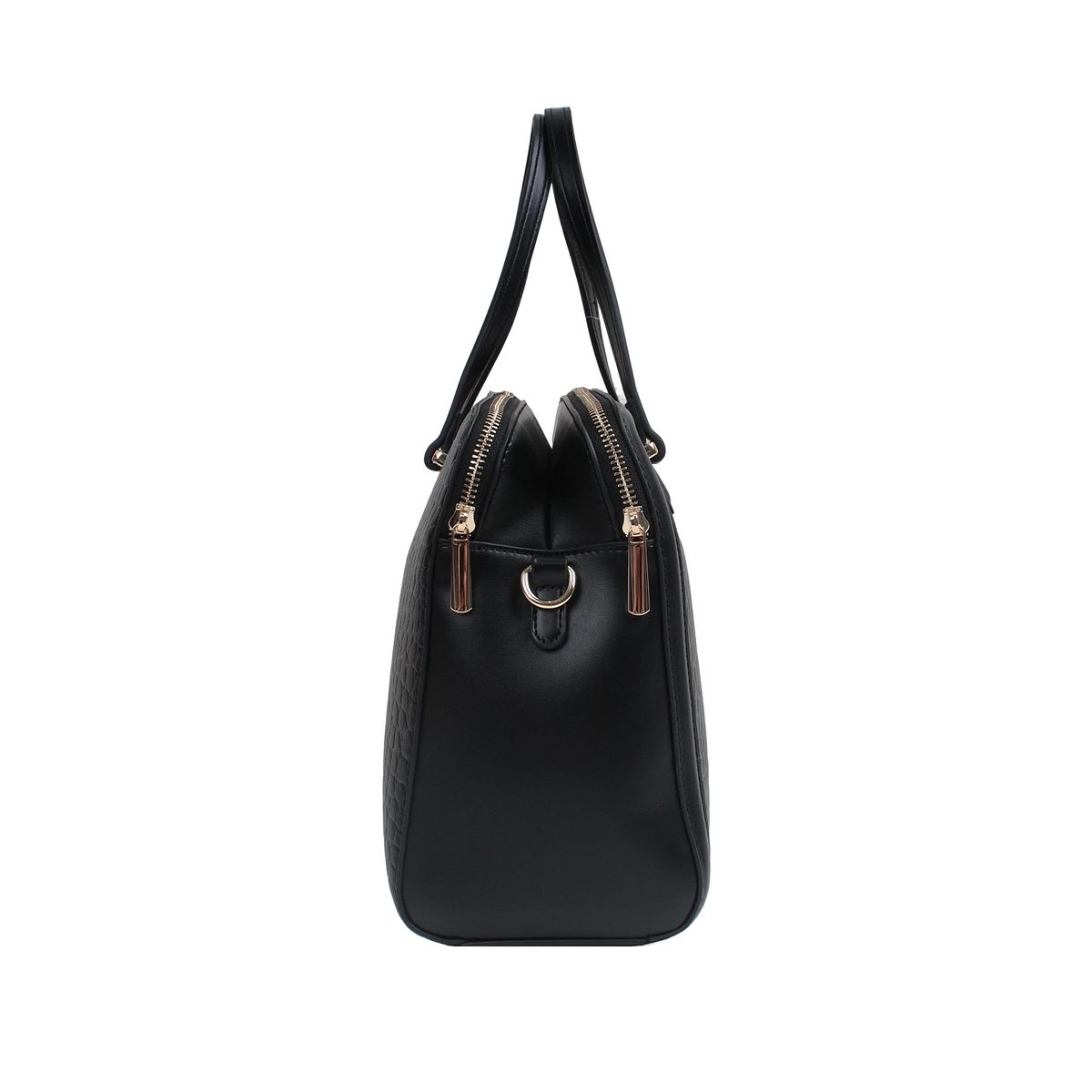 Cartera satchel Kendra para mujer color negro