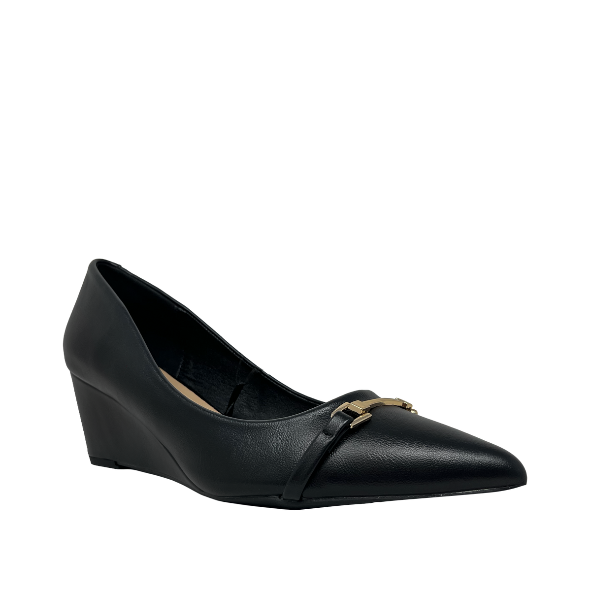 Cuñas Nora para mujer color negro