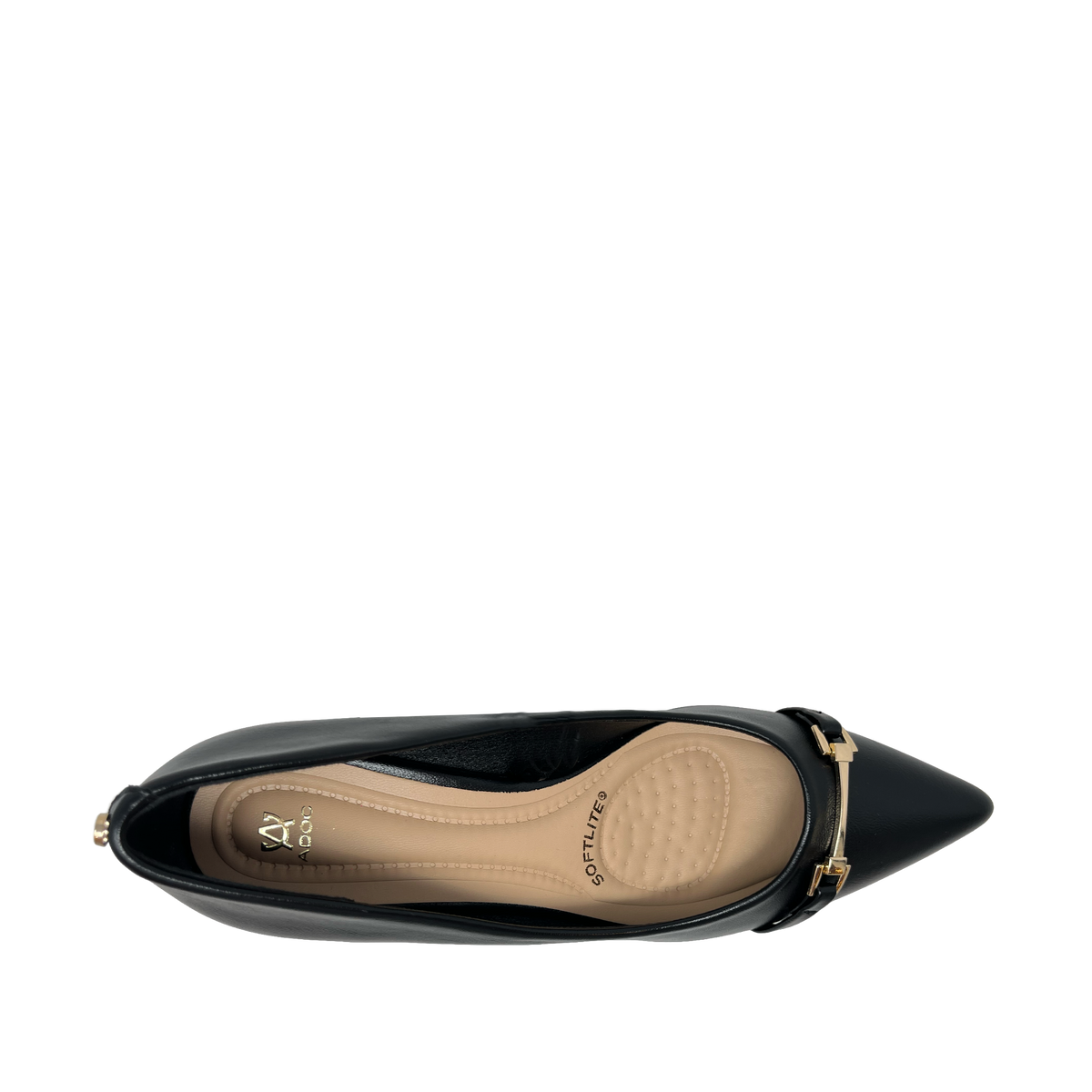 Cuñas Nora para mujer color negro