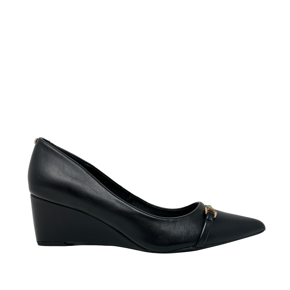 Cuñas Nora para mujer color negro