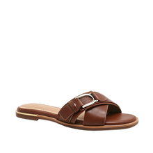 Sandalias flats Rita para mujer color tan
